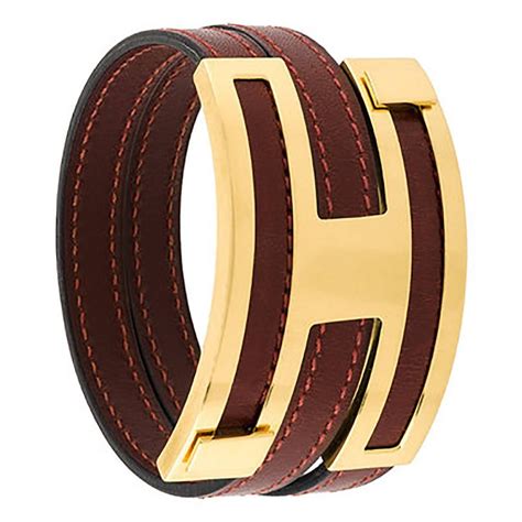 pulsera hermès mujer|hermes leather bracelets.